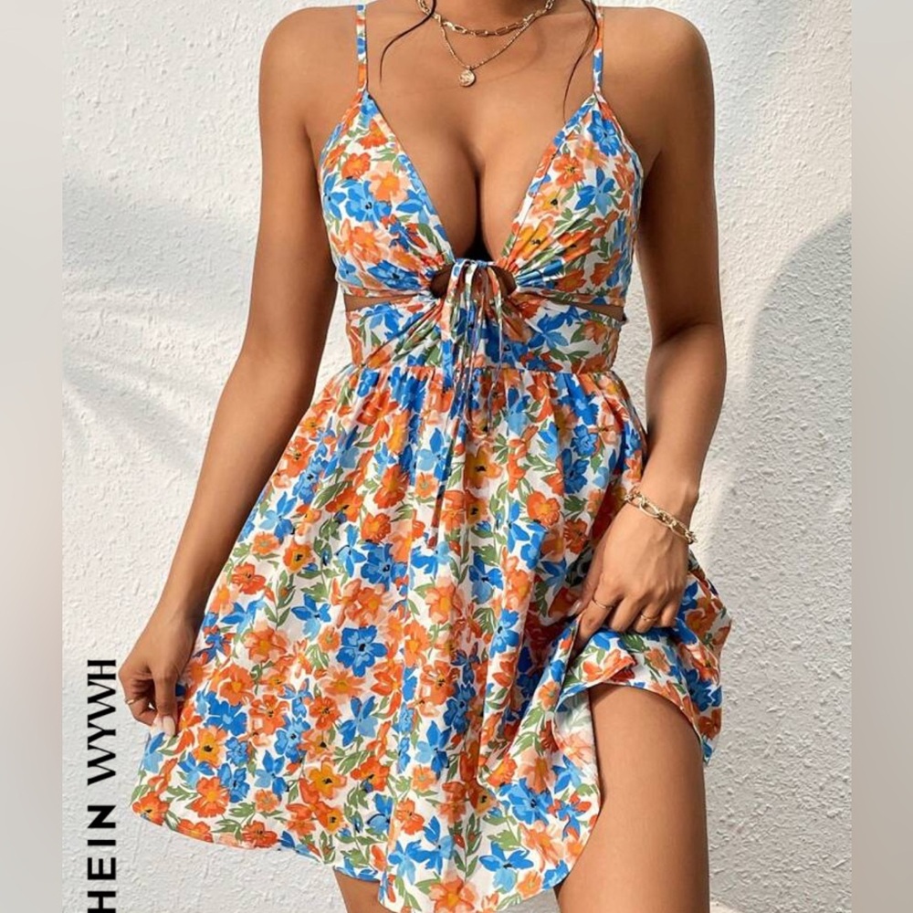 SHEIN floral dress